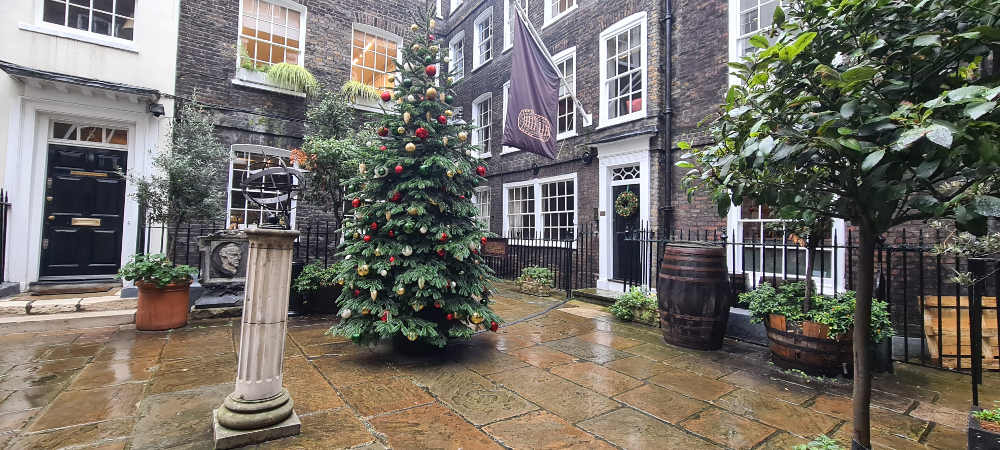 Pickering Place Christmas tree